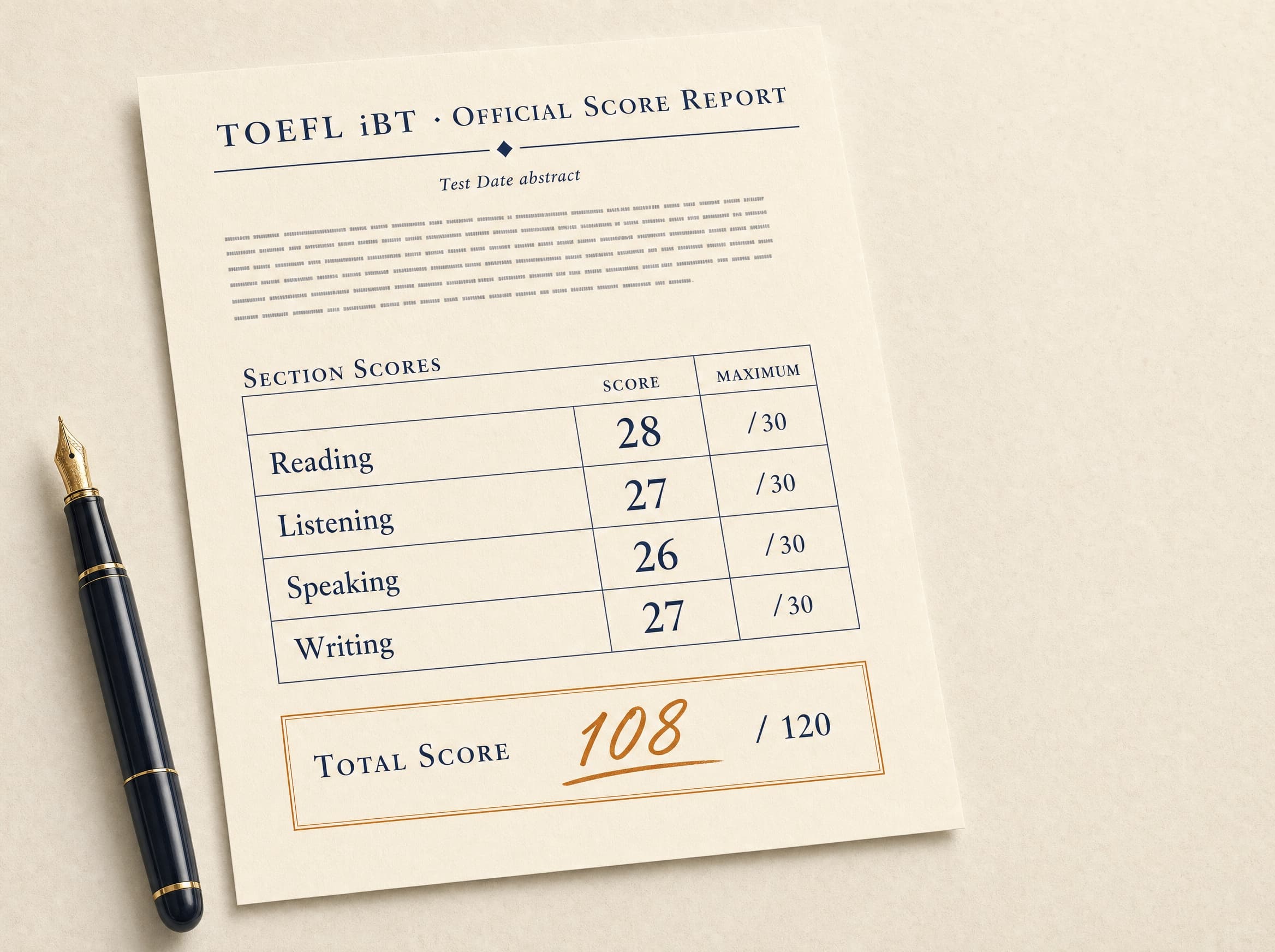 TOEFL editorial illustration