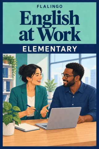 Okładka książki English at Work — Elementary