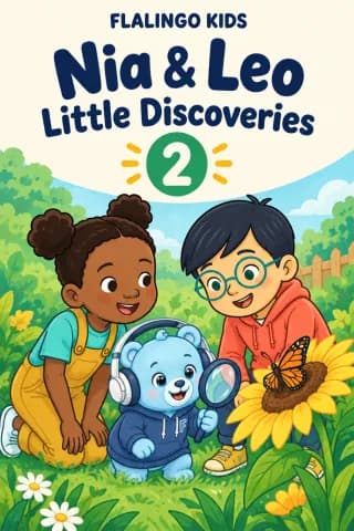 Okładka książki Nia & Leo: Little Discoveries