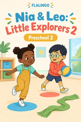 Okładka książki Nia & Leo: Little Explorers 2