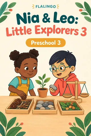Okładka książki Nia & Leo: Little Explorers 3