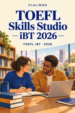 Okładka książki TOEFL Skills Studio — iBT 2026