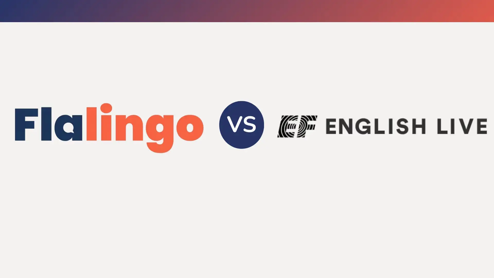 Flalingo vs EF English Live: 실시간 1:1 레슨 또는 자기주도 학습 코스?